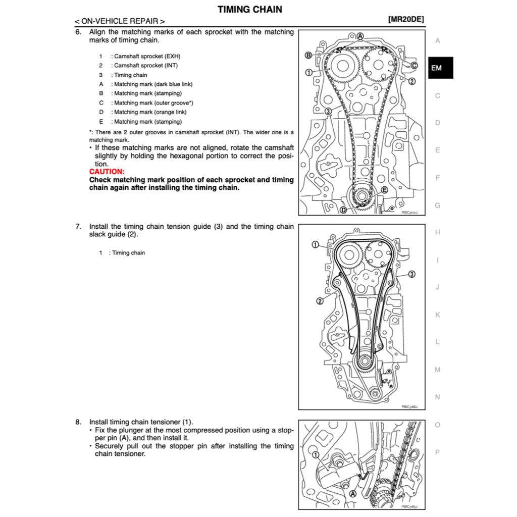 NISSAN DUALIS QASHQAI J10 (2006-2014) SERVICE WORKSHOP MANUAL - Image 6