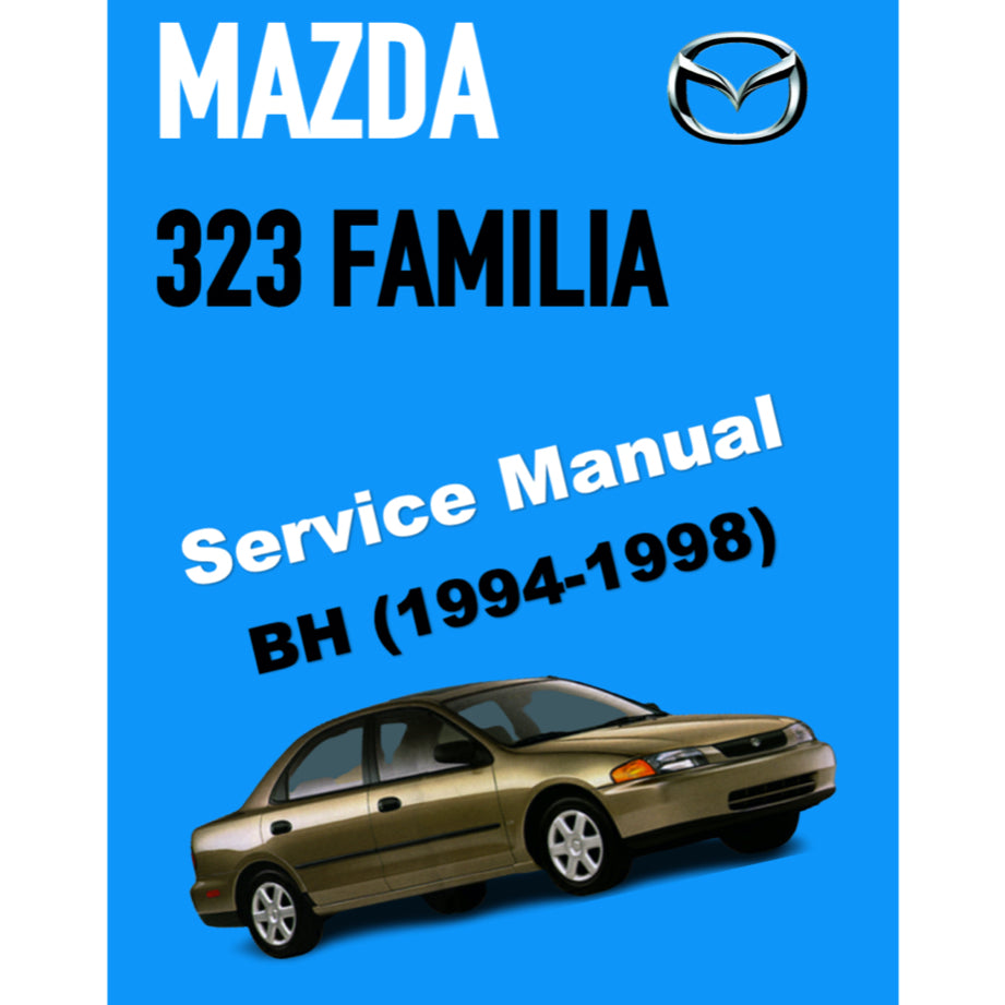 MAZDA 323 FAMILIA / PROTEGE BH (1994-1998) SERVICE WORKSHOP MANUAL - Image 2