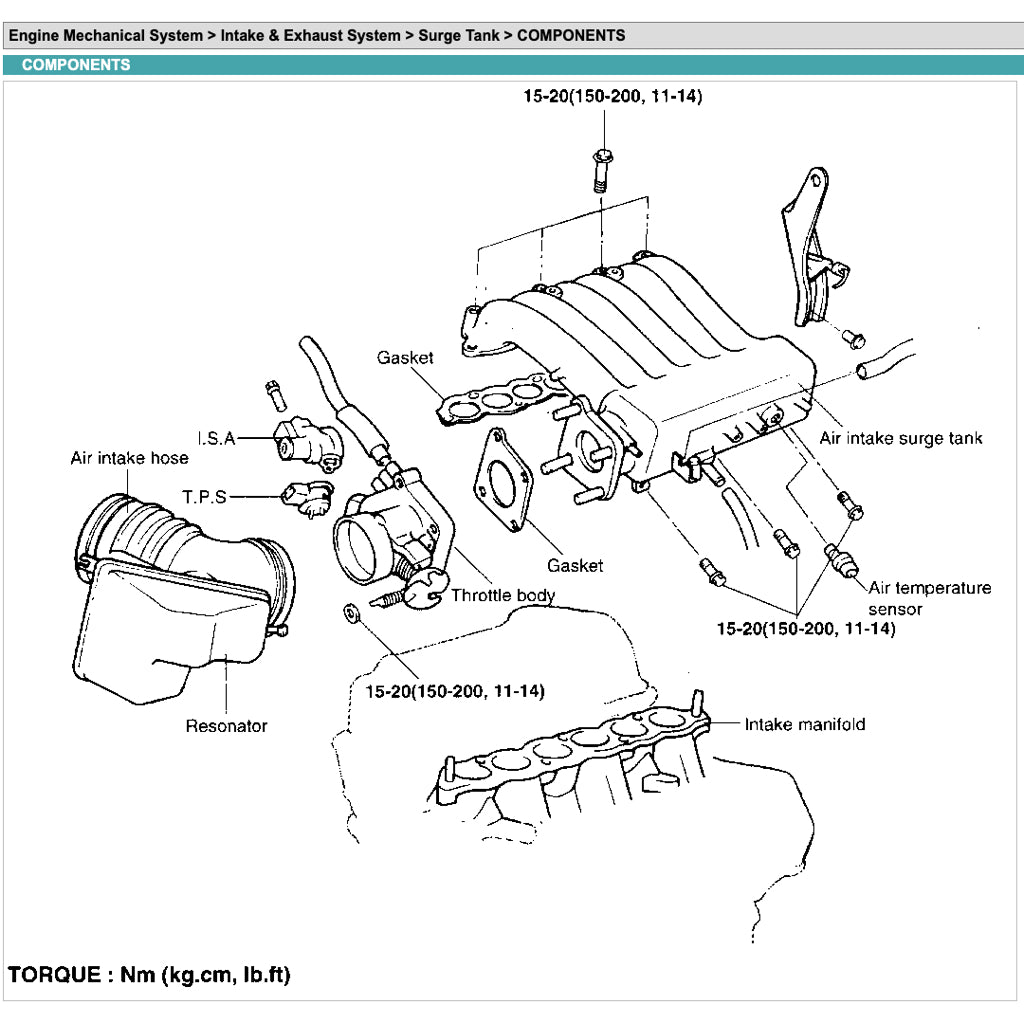 HYUNDAI SONATA EF (1998-2004) SERVICE WORKSHOP MANUAL - Image 4