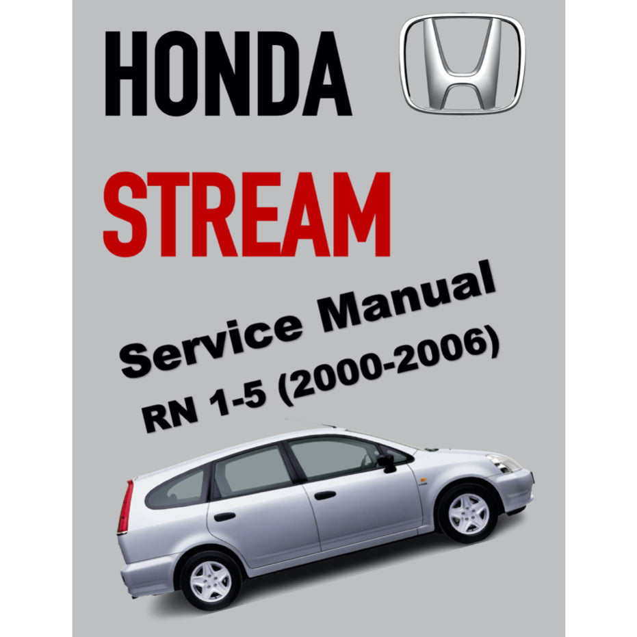 HONDA STREAM RN 1-5 (2000-2006) SERVICE WORKSHOP MANUAL - Image 2