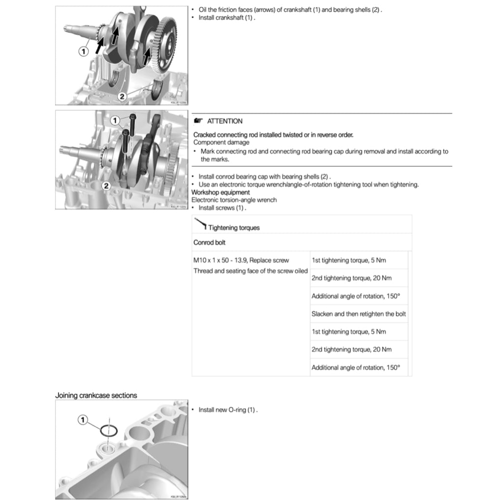 BMW R1200GS ADVENTURE K51 (2014-2019) SERVICE WORKSHOP MANUAL + PARTS CATALOGUE + OWNER'S MANUAL - Image 4