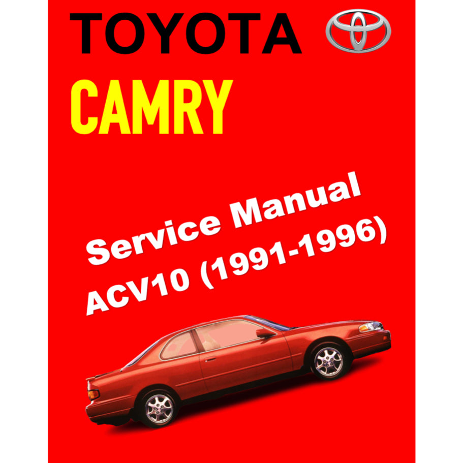 TOYOTA CAMRY III ACV10 (1991-1996) SERVICE WORKSHOP MANUAL - Image 2