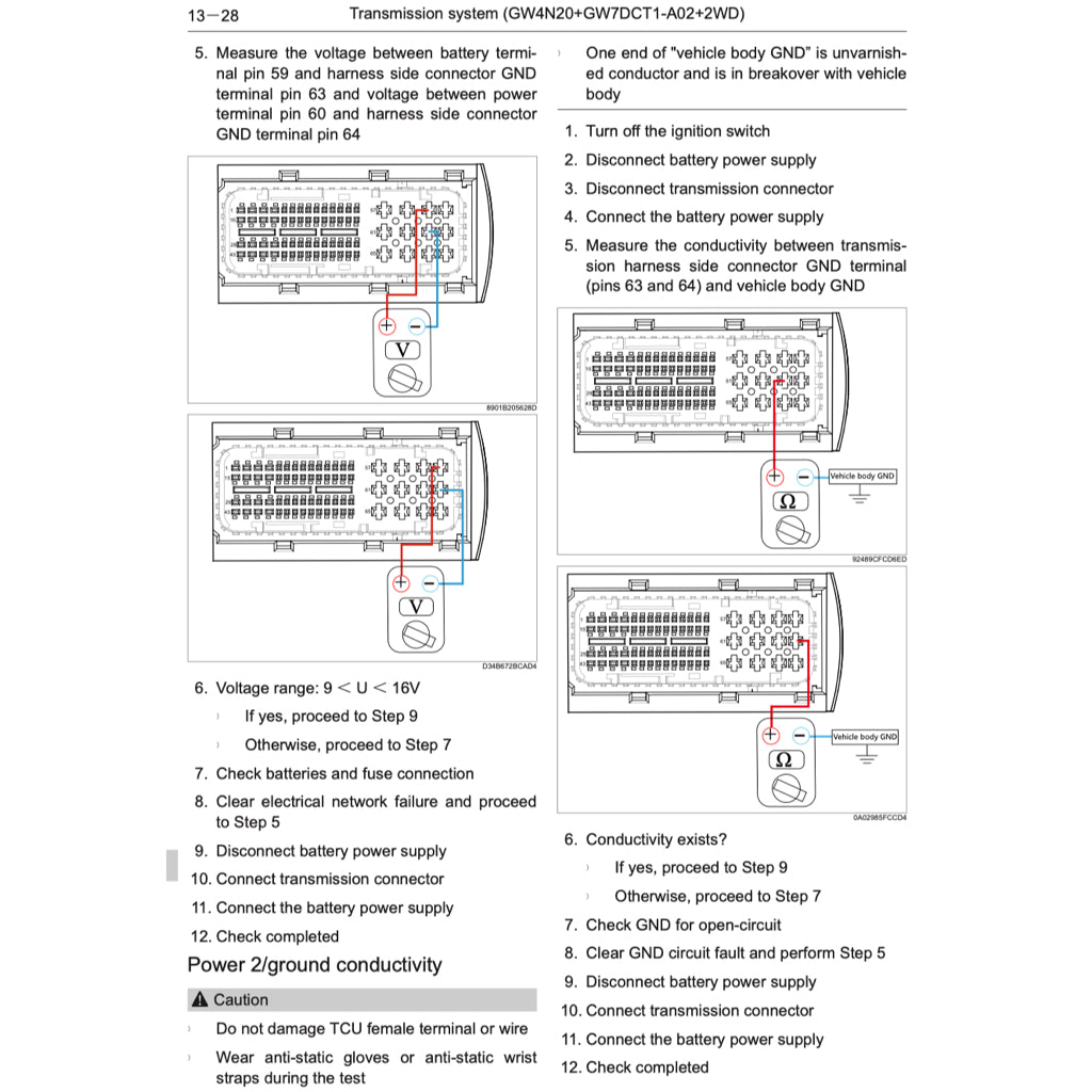HAVAL H6 (2021+) SERVICE WORKSHOP MANUAL - Image 5