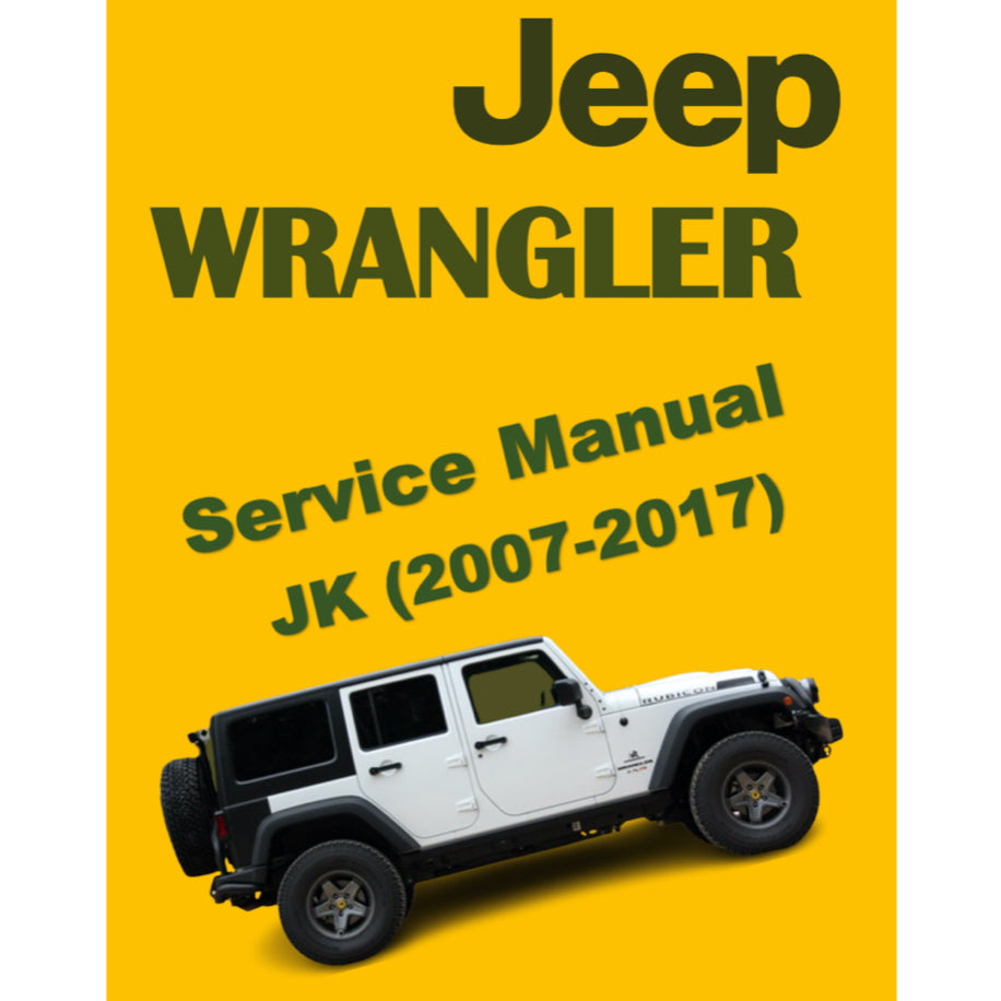 JEEP WRANGLER JK (2007-2017) SERVICE WORKSHOP MANUAL + PARTS CATALOGUE