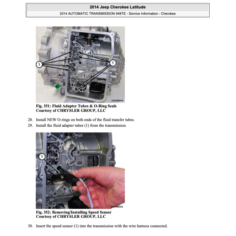 JEEP CHEROKEE KL (2014-2023) SERVICE WORKSHOP MANUAL - Image 7