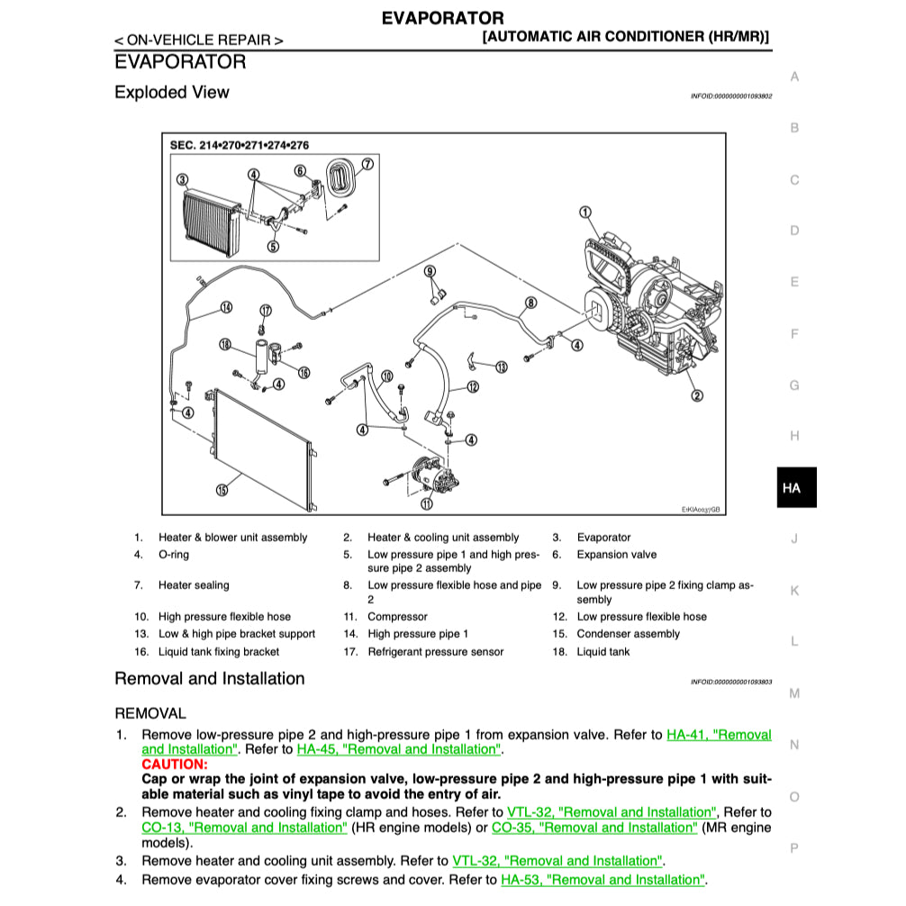 NISSAN DUALIS QASHQAI J10 (2006-2014) SERVICE WORKSHOP MANUAL - Image 9