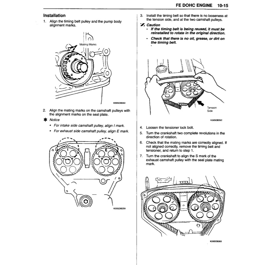 KIA SPORTAGE JA/NB (1996-2004) SERVICE WORKSHOP MANUAL - Image 5