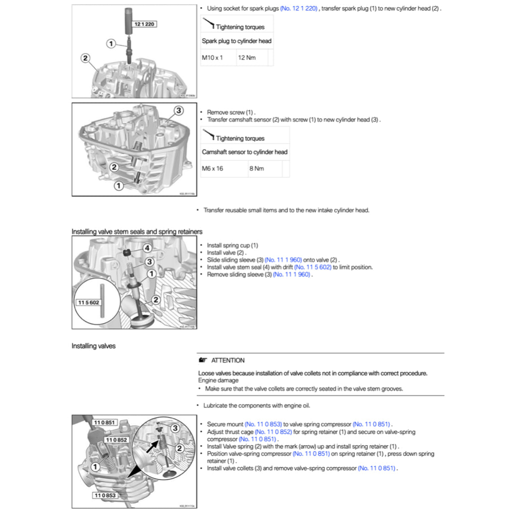 BMW R1200GS ADVENTURE K51 (2014-2019) SERVICE WORKSHOP MANUAL + PARTS CATALOGUE + OWNER'S MANUAL - Image 5