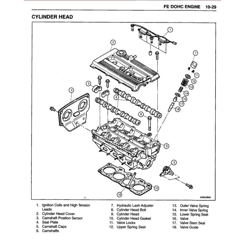 KIA SPORTAGE JA/NB (1996-2004) SERVICE WORKSHOP MANUAL - Image 4