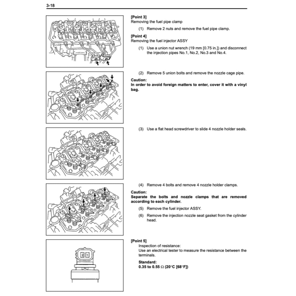HINO N04C ENGINE WORKSHOP SERVICE REPAIR MANUAL - Image 9