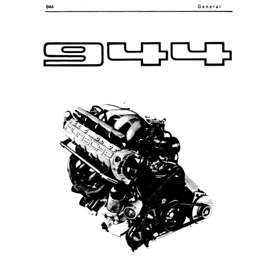 PORSCHE 944 (1982-1991) SERVICE WORKSHOP MANUAL + PARTS CATALOGUE - Image 9