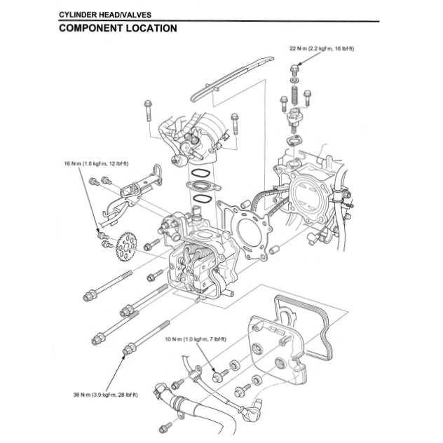 HONDA FORZA 300 NSS300-A (2013-2017) SERVICE WORKSHOP MANUAL + PARTS CATALOGUE + OWNER'S MANUAL - Image 7