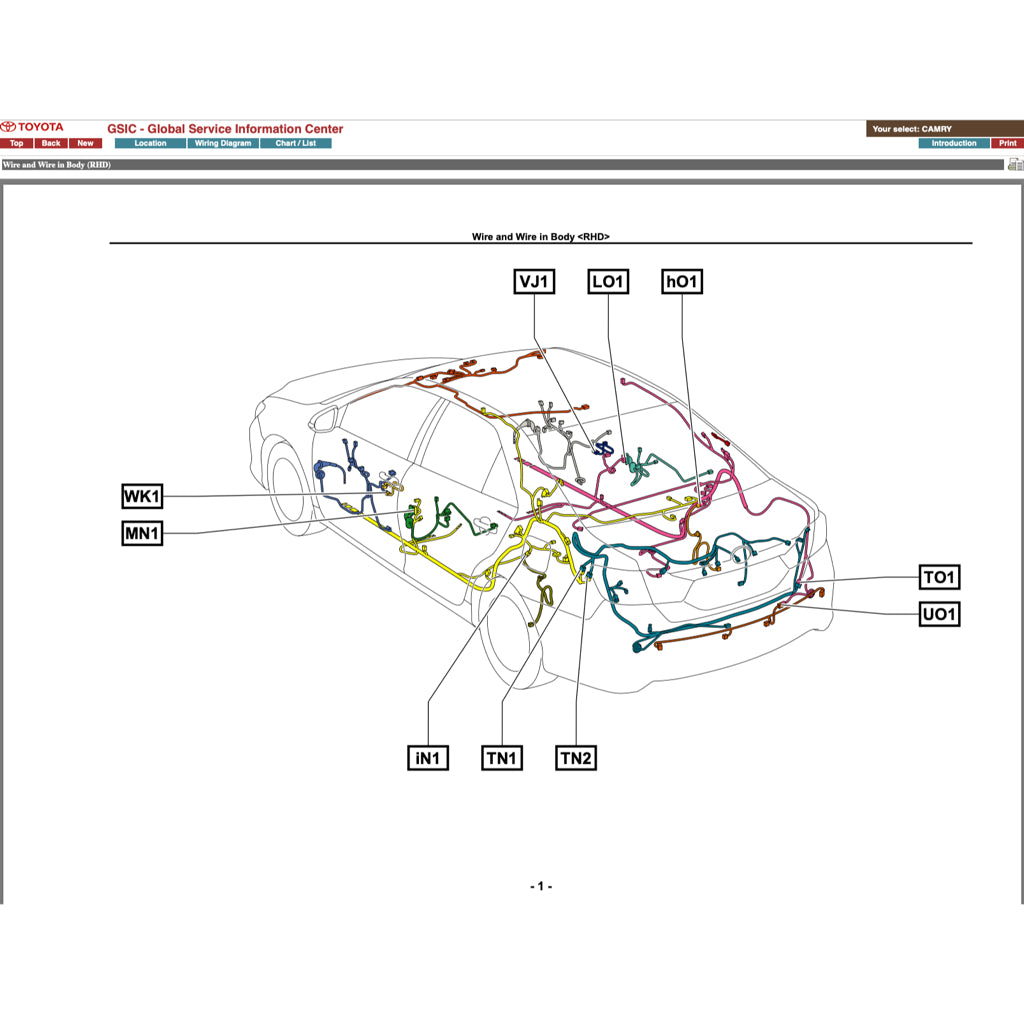 TOYOTA CAMRY ACV ASV 50/51 (2012-2017) ONLINE SERVICE WORKSHOP MANUAL - Image 9