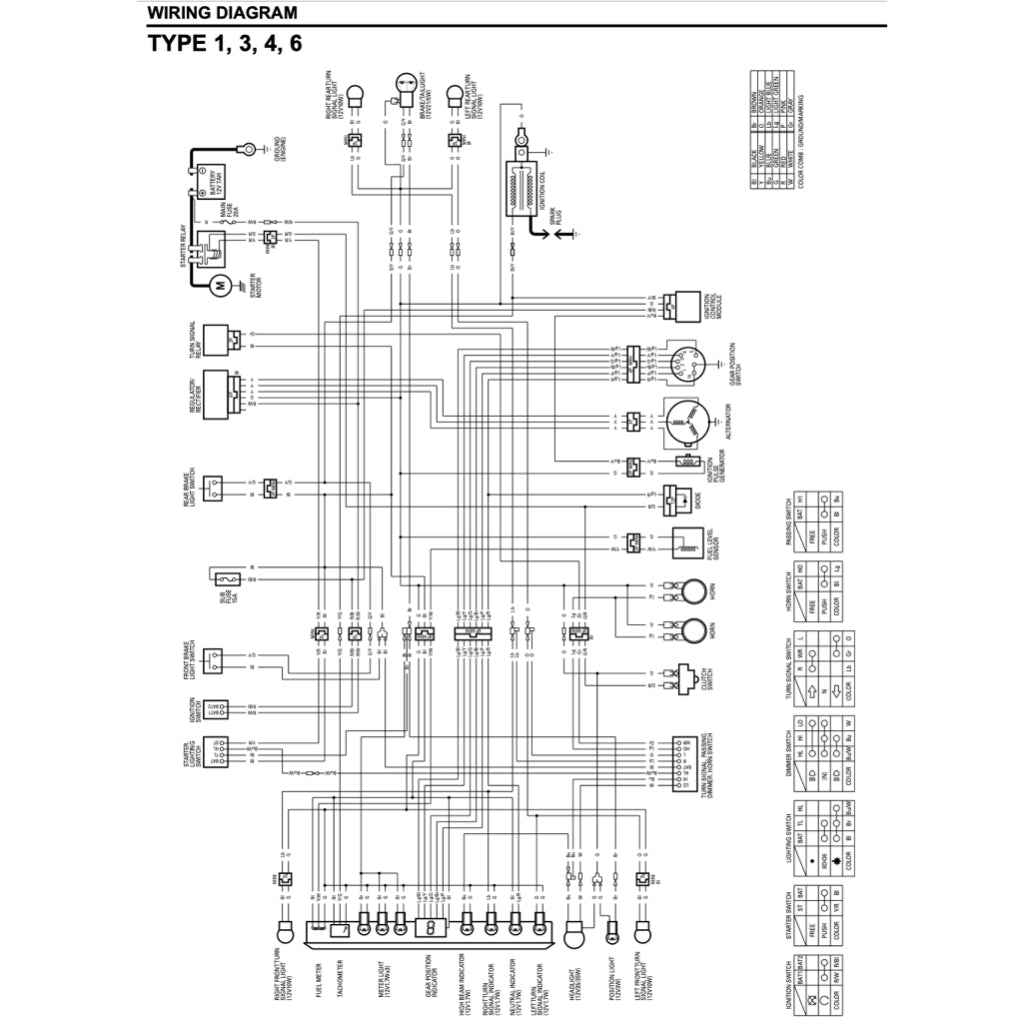 HONDA CGL125 WH-A (2006-2015) SERVICE WORKSHOP MANUAL + PARTS CATALOGUE - Image 10