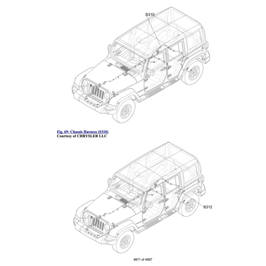 JEEP WRANGLER JK (2007-2017) SERVICE WORKSHOP MANUAL + PARTS CATALOGUE - Image 10