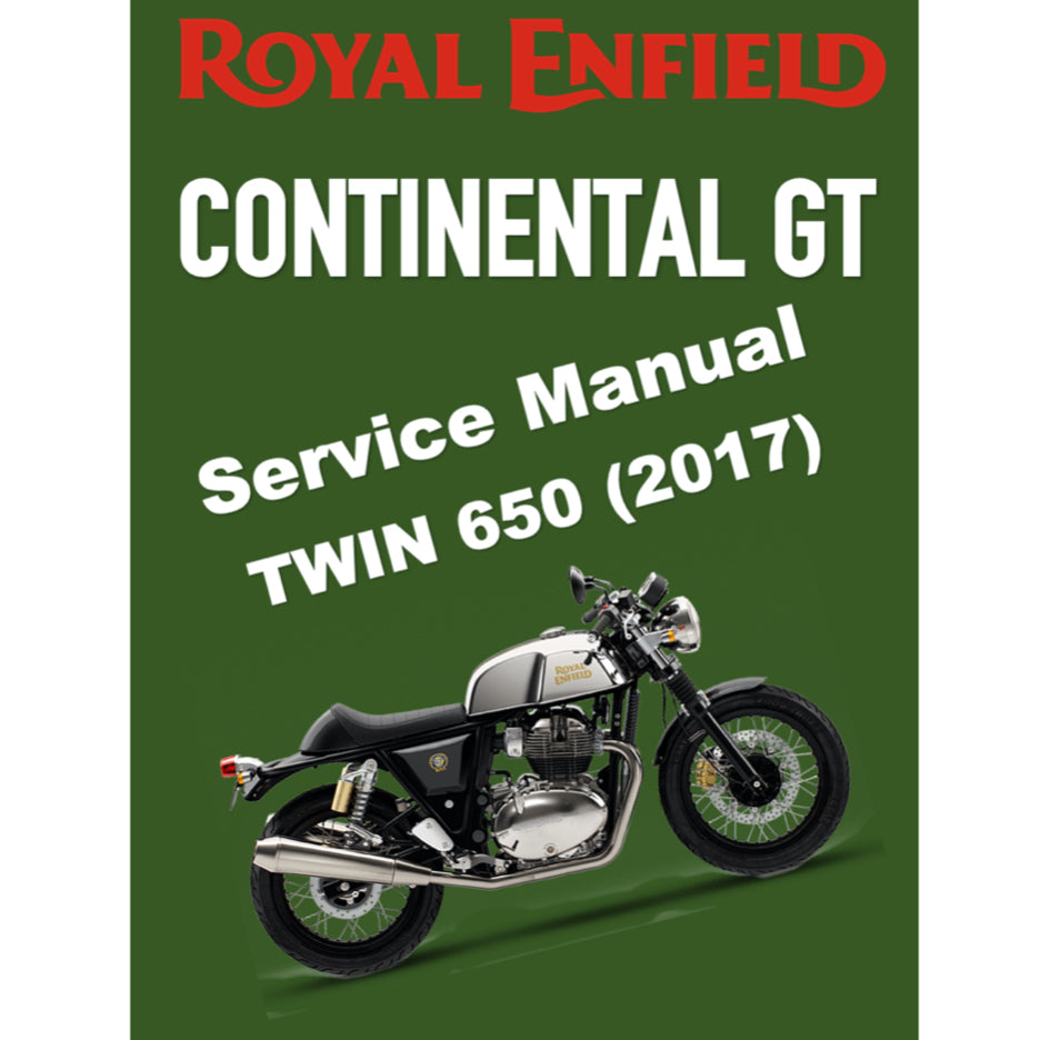 ROYAL ENFIELD CONTINENTAL GT TWIN 650 (2017-2023) SERVICE WORKSHOP MANUAL + OWNER'S MANUAL - Image 2