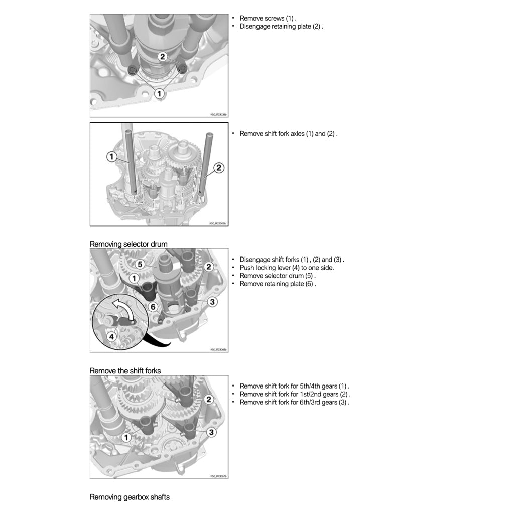 BMW R1200GS ADVENTURE K51 (2014-2019) SERVICE WORKSHOP MANUAL + PARTS CATALOGUE + OWNER'S MANUAL - Image 7