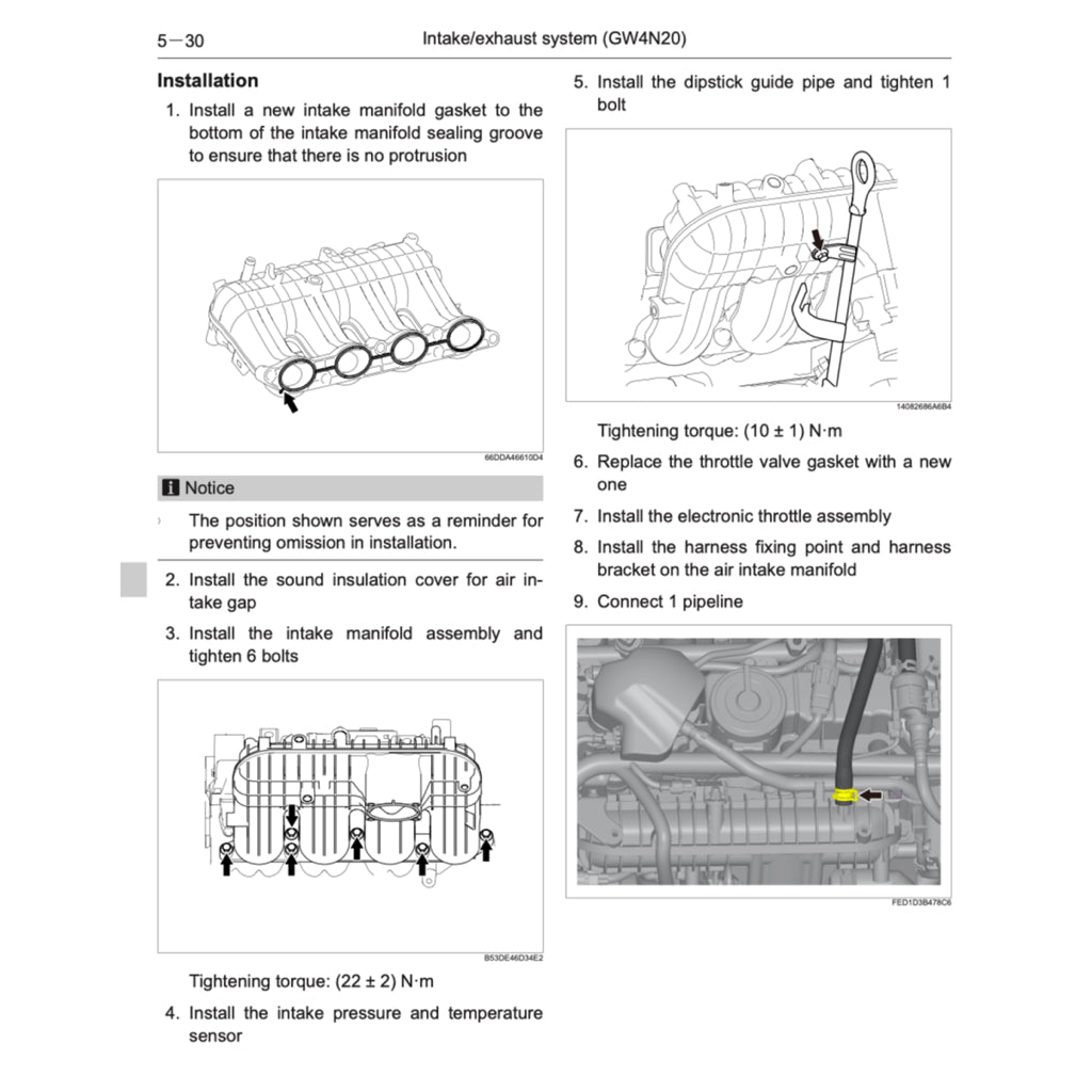 HAVAL H6 (2021+) SERVICE WORKSHOP MANUAL - Image 8