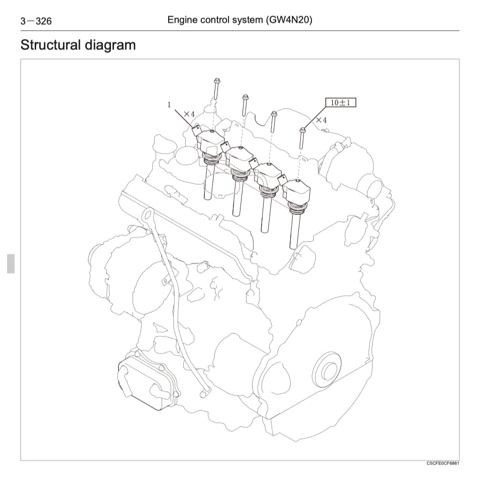 HAVAL H6 (2021+) SERVICE WORKSHOP MANUAL - Image 10