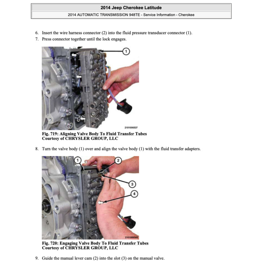 JEEP CHEROKEE KL (2014-2023) SERVICE WORKSHOP MANUAL - Image 9