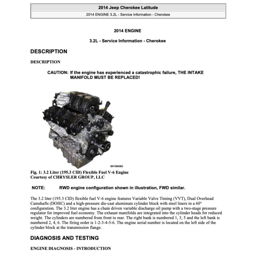 JEEP CHEROKEE KL (2014-2023) SERVICE WORKSHOP MANUAL - Image 10