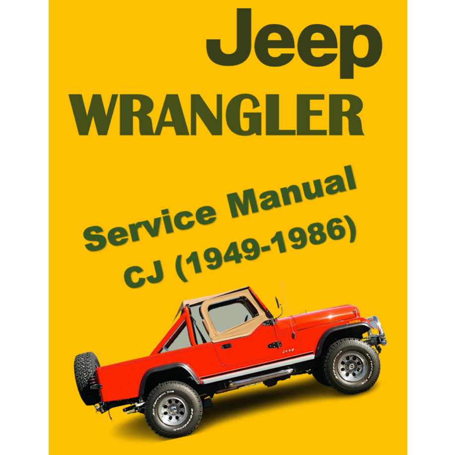 JEEP CJ (1949-1986) SERVICE WORKSHOP MANUAL - Image 2