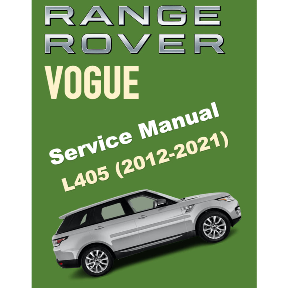 RANGE ROVER L405 (2012-2021) SERVICE WORKSHOP MANUAL - Image 2