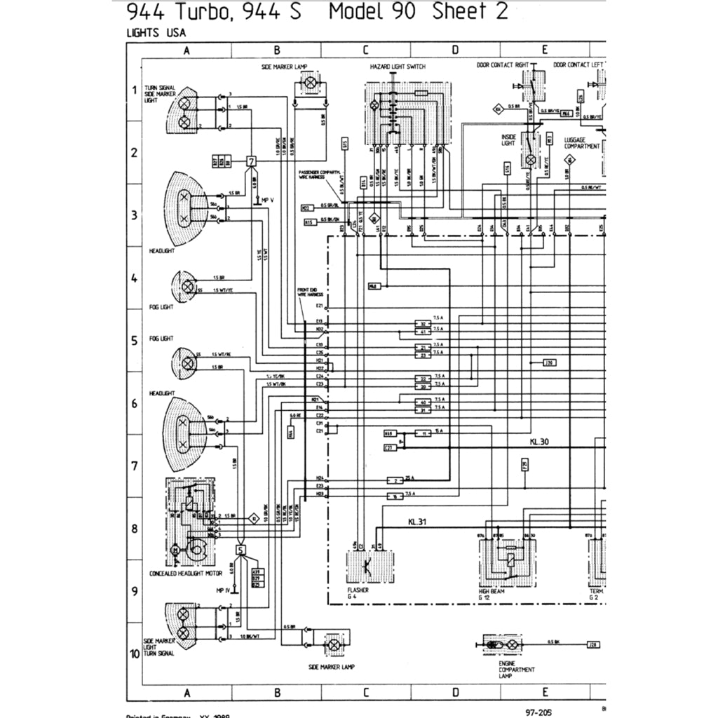 PORSCHE 944 (1982-1991) SERVICE WORKSHOP MANUAL + PARTS CATALOGUE - Image 10