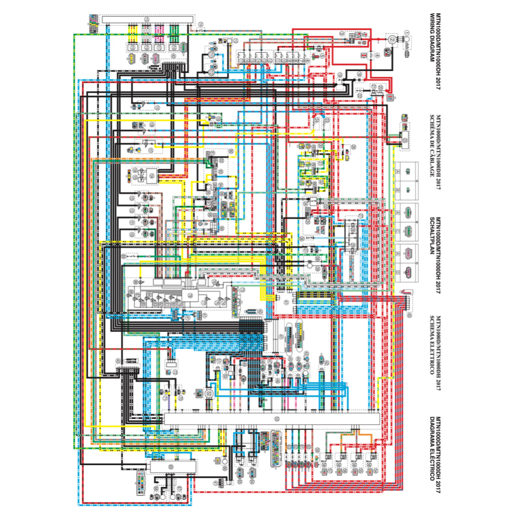 YAMAHA MT-10 /MT-10 SP (2016-2023) SERVICE WORKSHOP MANUAL + PARTS CATALOGUE + OWNER'S MANUAL - Image 10