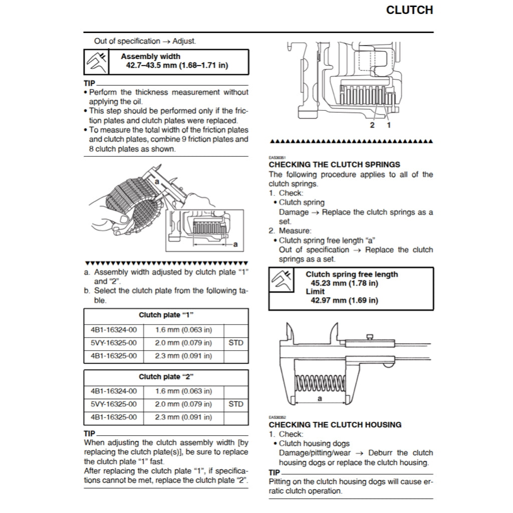 YAMAHA 900 TRACER/GT TRA/F/H (2015-2020) SERVICE WORKSHOP MANUAL + PARTS CATALOGUE + OWNER'S MANUAL - Image 7