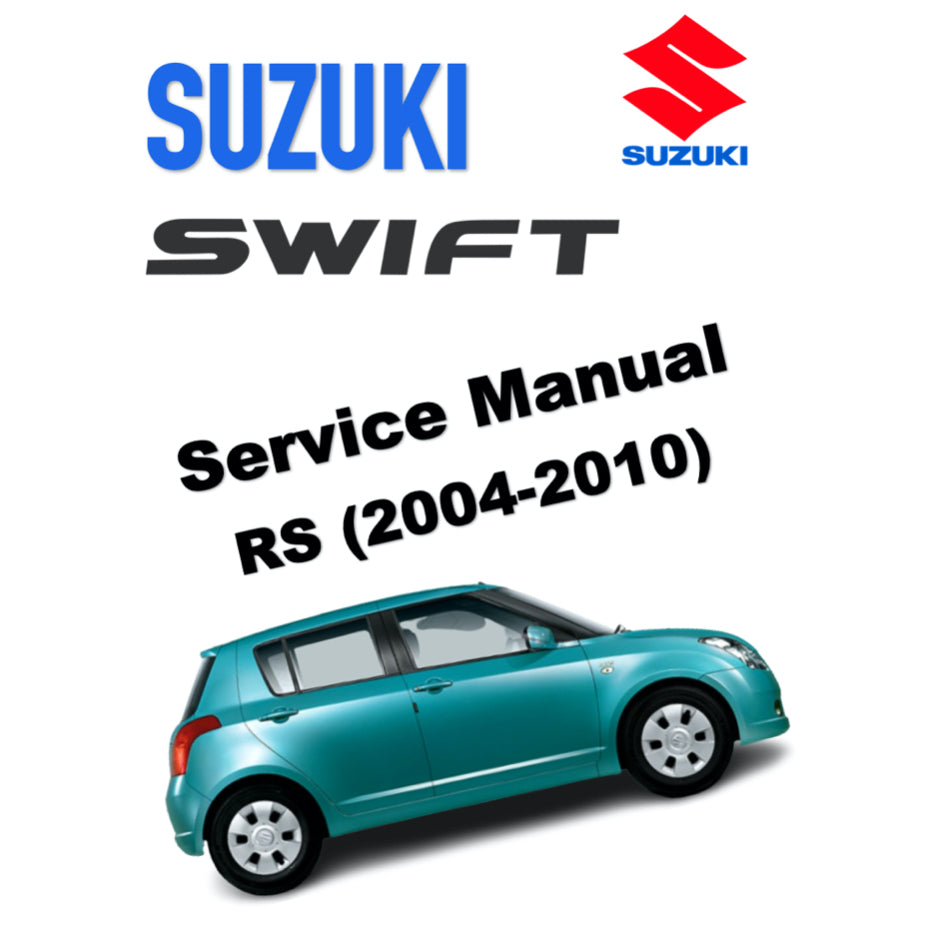 SUZUKI SWIFT ZA ZC ZD (2004-2010) SERVICE WORKSHOP MANUAL - Image 2