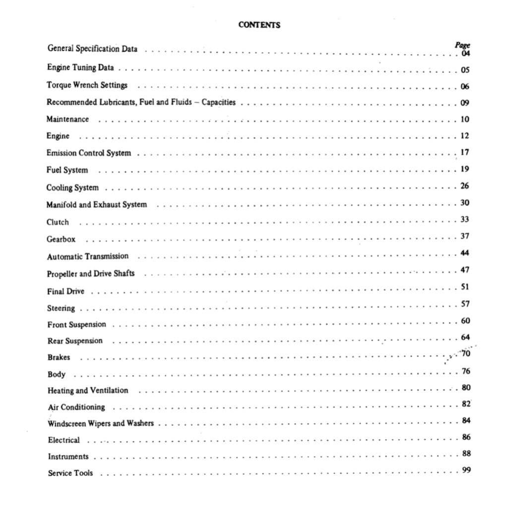 JAGUAR E-TYPE 1-2-3 SERIES (1961-1975) SERVICE WORKSHOP MANUAL + ELECTRICAL WIRING DIAGRAMS - Image 9