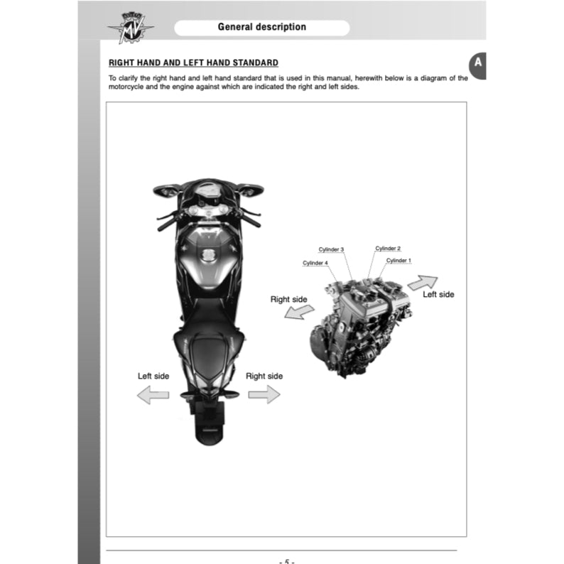 MV AGUSTA F4 1000 S/FT/R/RR (2007-2018) SERVICE WORKSHOP MANUAL + PARTS CATALOGUE + OWNER'S MANUAL - Image 3
