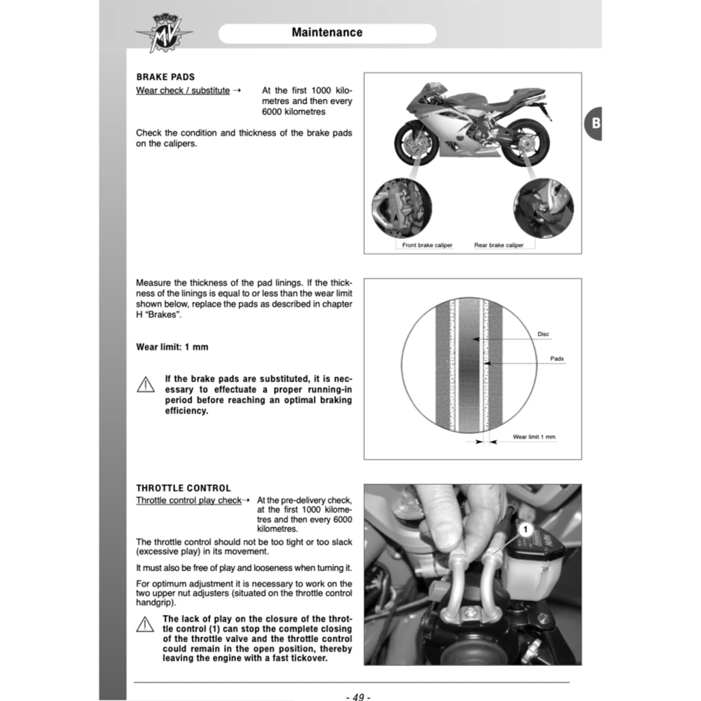 MV AGUSTA F4 1000 S/FT/R/RR (2007-2018) SERVICE WORKSHOP MANUAL + PARTS CATALOGUE + OWNER'S MANUAL - Image 4