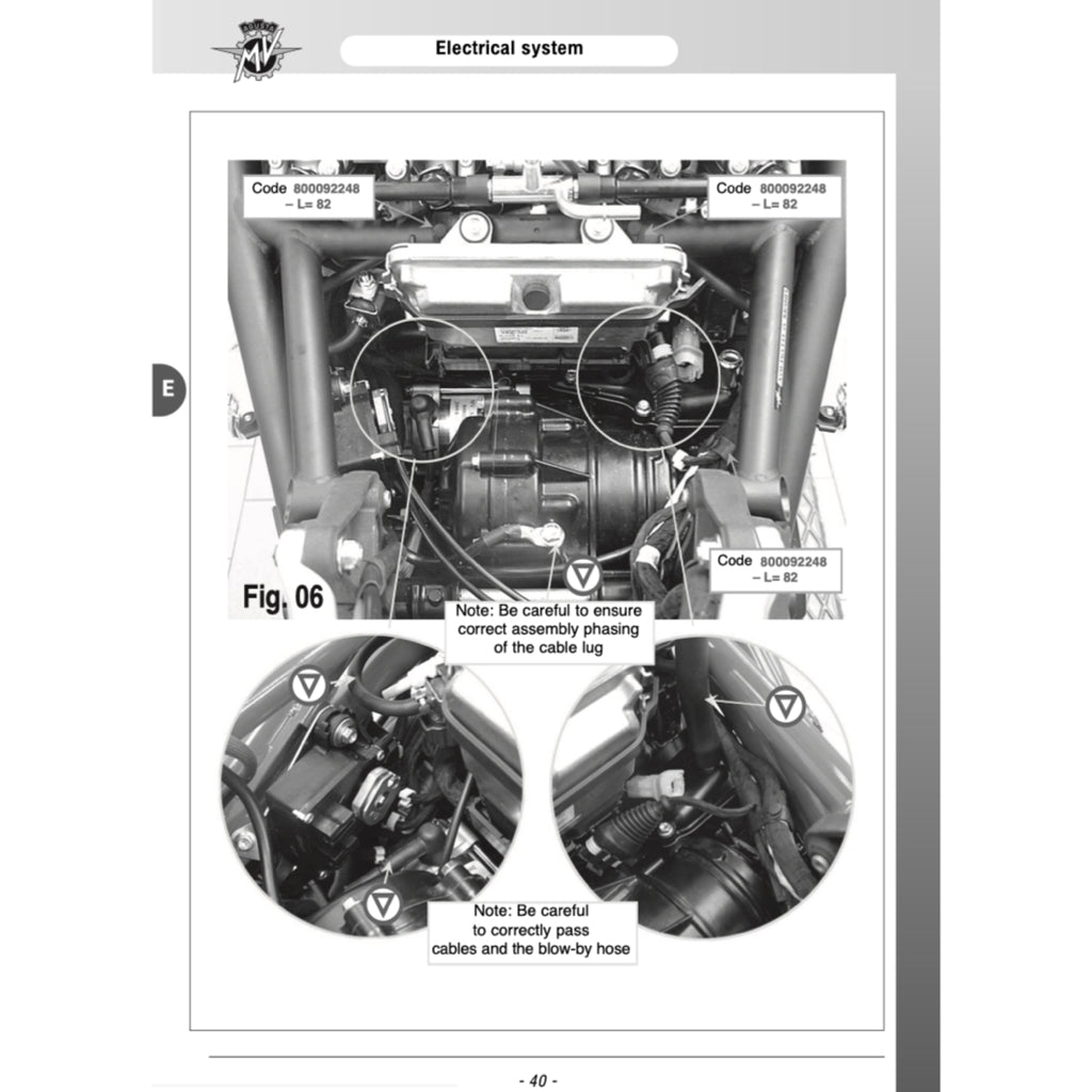 MV AGUSTA F4 1000 S/FT/R/RR (2007-2018) SERVICE WORKSHOP MANUAL + PARTS CATALOGUE + OWNER'S MANUAL - Image 6