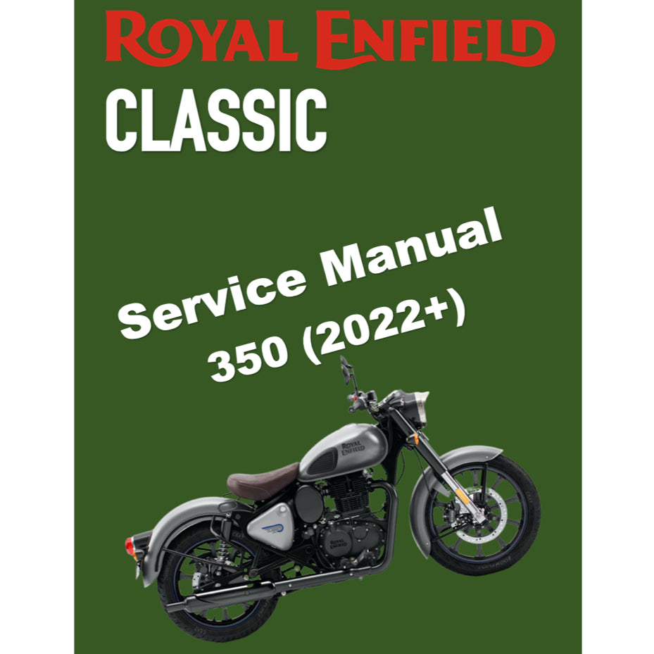 ROYAL ENFIELD CLASSIC 350 (2022-2023) SERVICE WORKSHOP MANUAL + OWNER'S MANUAL - Image 2