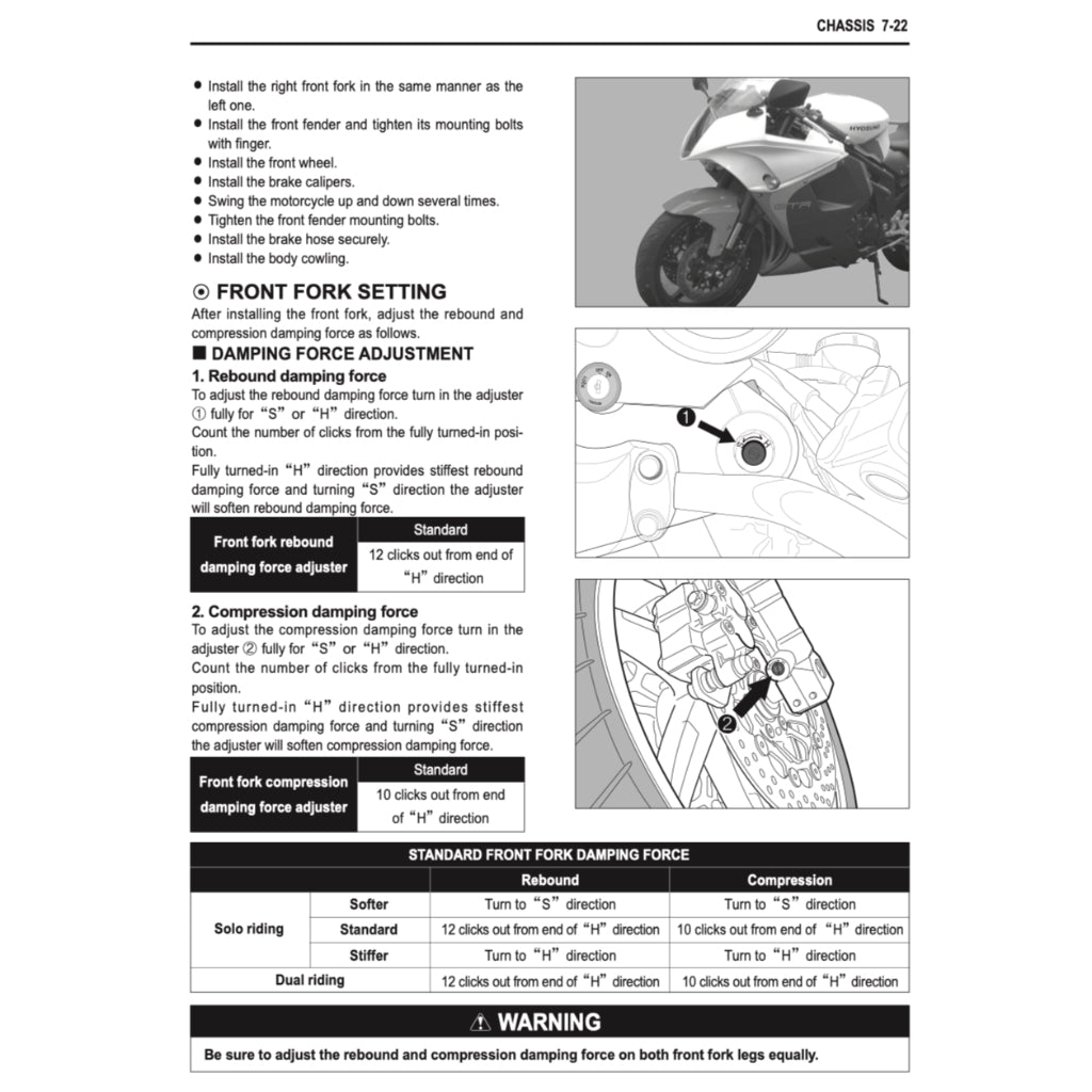 NAZA BLADE/ HYOSUNG 650R (2012-2018) SERVICE WORKSHOP MANUAL + PARTS CATALOGUE + OWNER'S MANUAL - Image 5