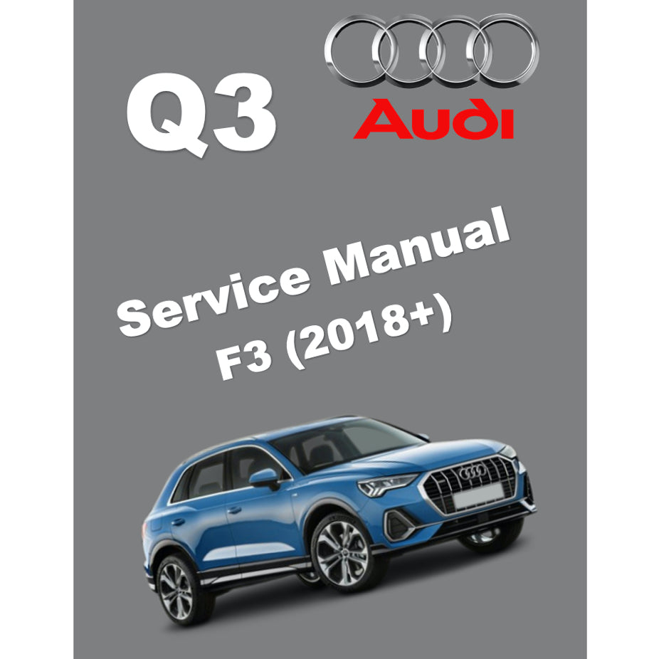 AUDI Q3 F3 (2018+) SERVICE WORKSHOP MANUAL - Image 2