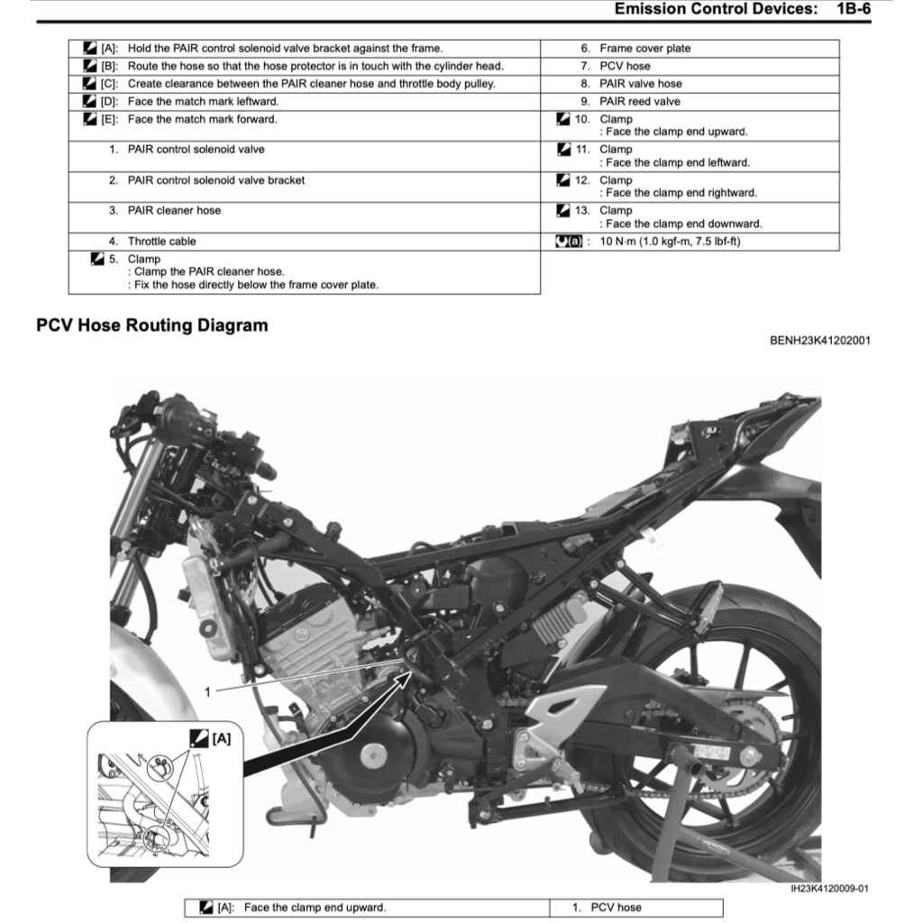 SUZUKI GSXR 150 / GSX-R 150 / GSX-R150 L8 (2017+) SERVICE WORKSHOP MANUAL + PARTS CATALOGUE + OWNER'S MANUA - Image 4