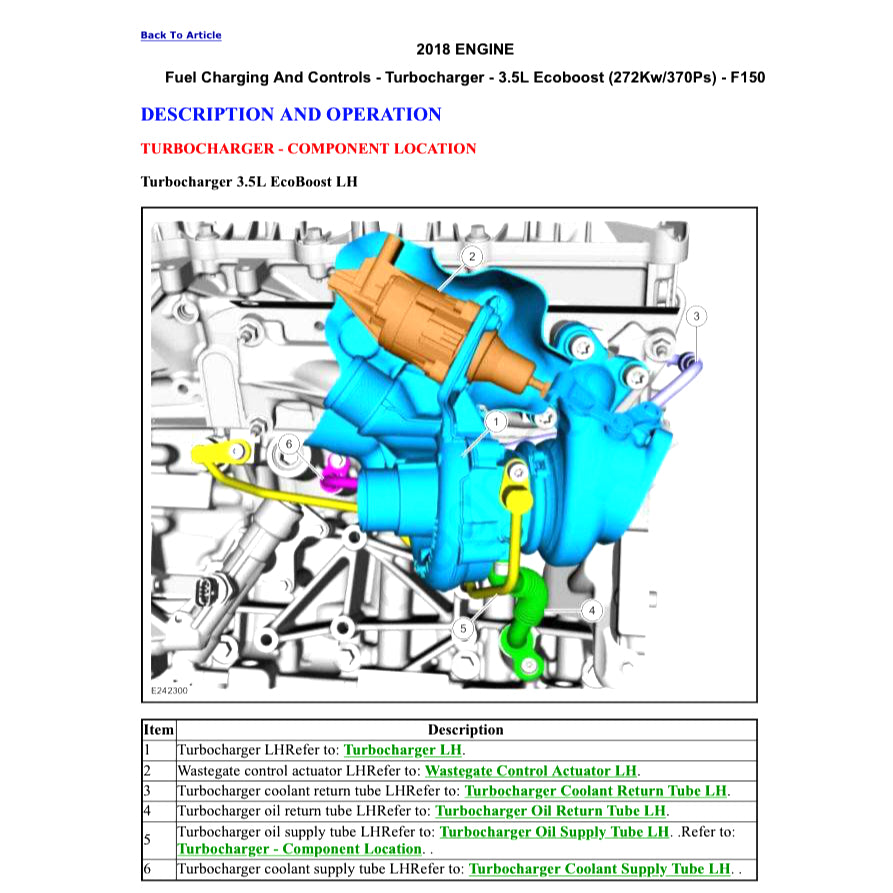 FORD F-150 F150 RAPTOR (2017-2020) SERVICE WORKSHOP MANUAL - Image 3