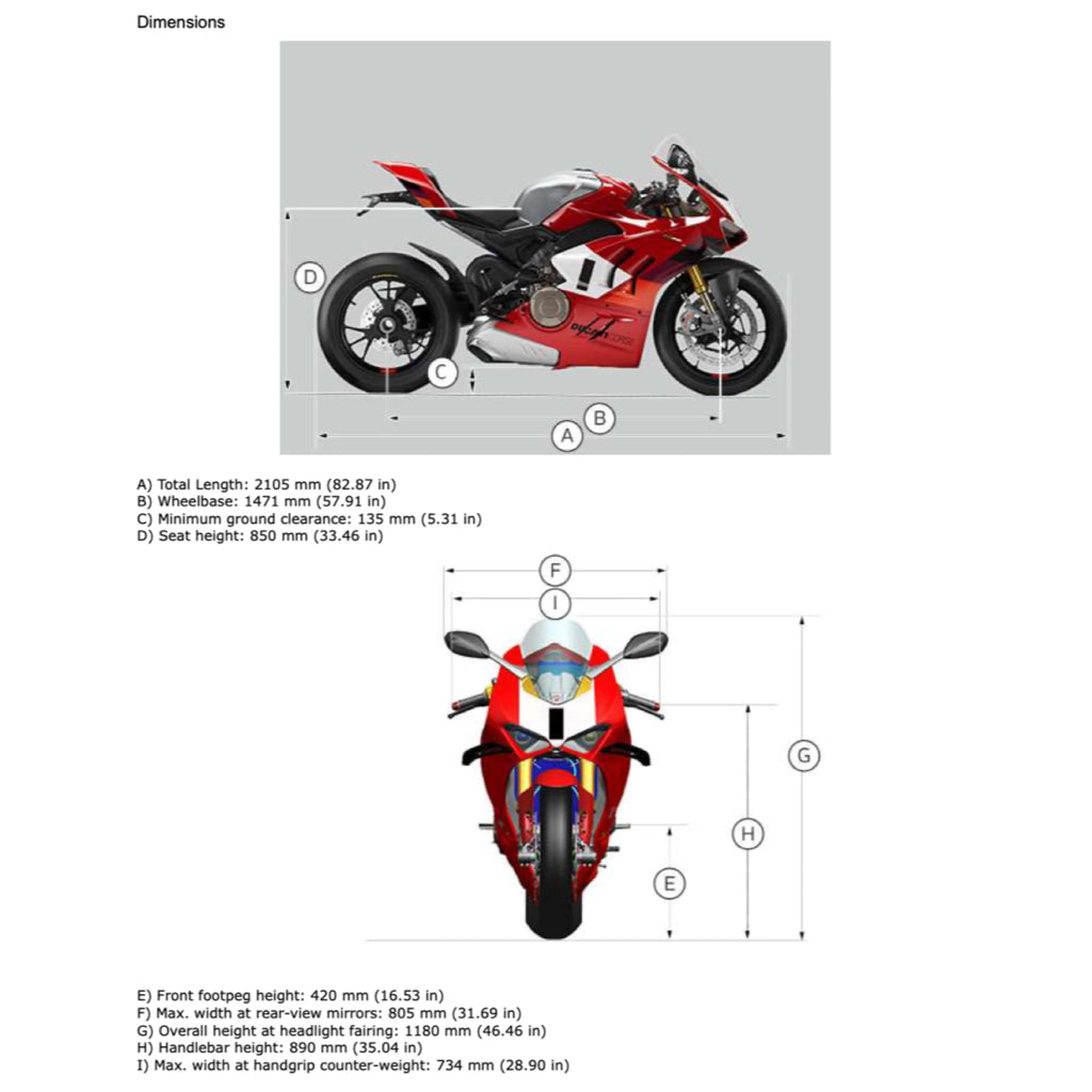 DUCATI PANIGALE V4R (2023+) SERVICE WORKSHOP MANUAL + PARTS CATALOGUE + OWNER'S MANUAL - Image 3