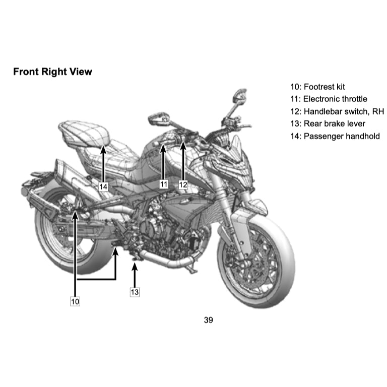 CFMOTO 800NK (2023+) SERVICE WORKSHOP MANUAL + PARTS CATALOGUE + OWNER MANUAL - Image 4