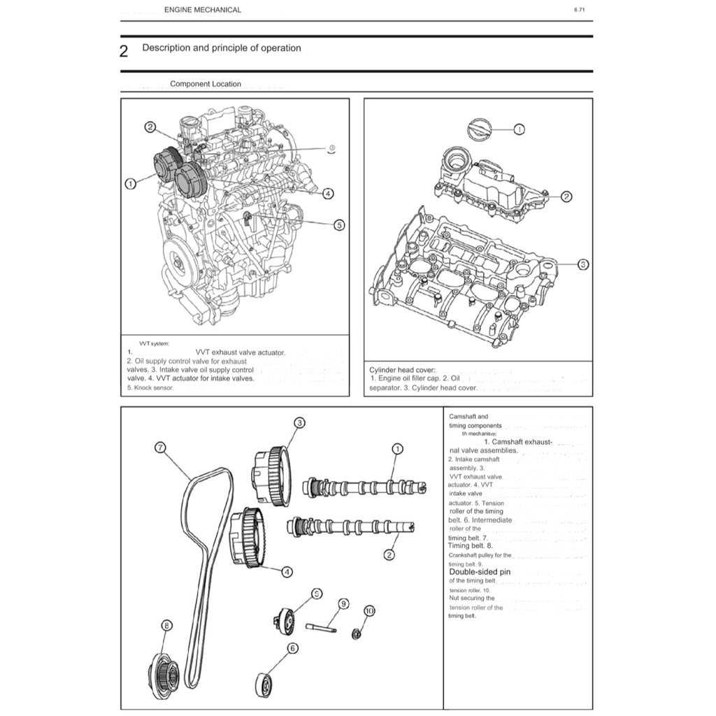 PROTON X50 (2020+) SERVICE WORKSHOP MANUAL - Image 3