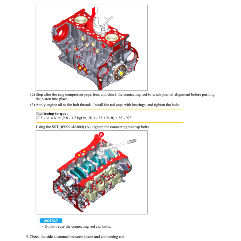 NAZA RIA KIA CARNIVAL YP (2015-2021) SERVICE WORKSHOP MANUAL - Image 7
