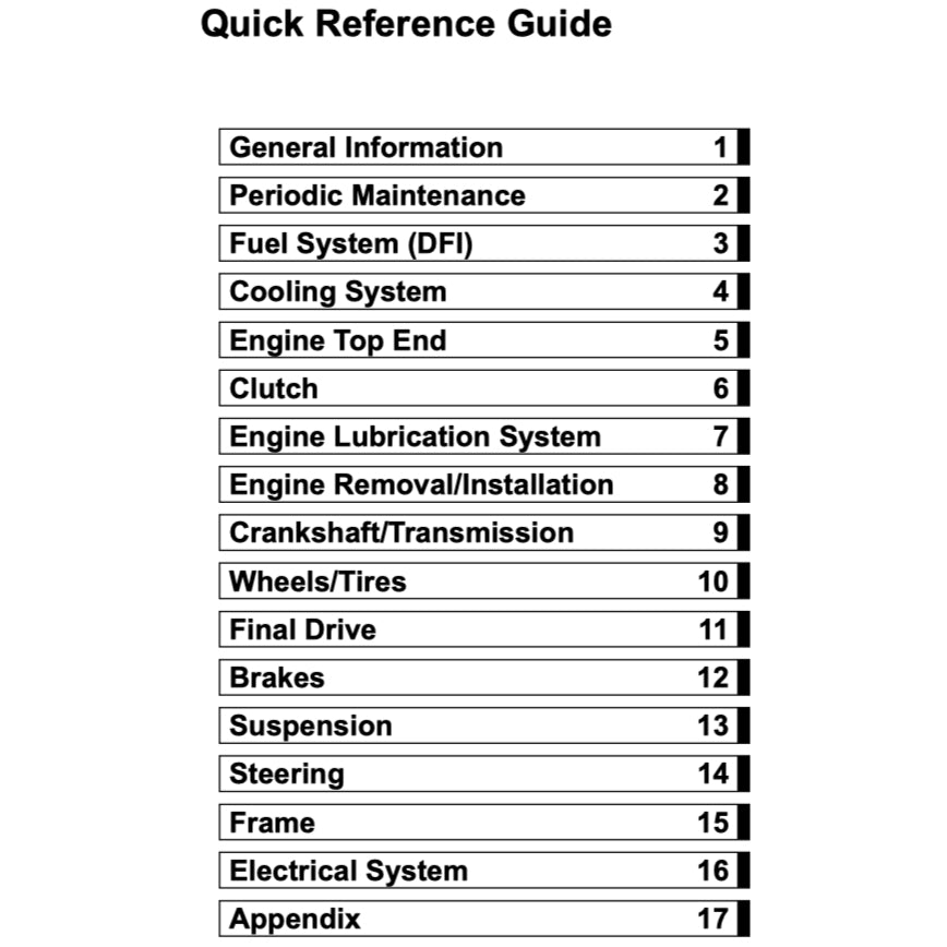 KAWASAKI VULCAN 900 VN900 (2006+) SERVICE WORKSHOP MANUAL + PARTS CATALOGUE + OWNER'S MANUAL - Image 3