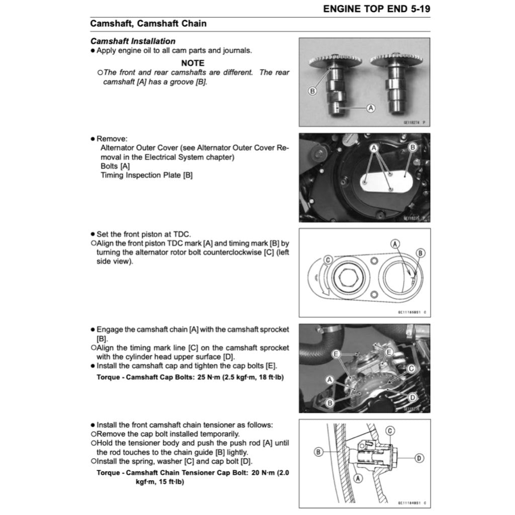 KAWASAKI VULCAN 900 VN900 (2006+) SERVICE WORKSHOP MANUAL + PARTS CATALOGUE + OWNER'S MANUAL - Image 7
