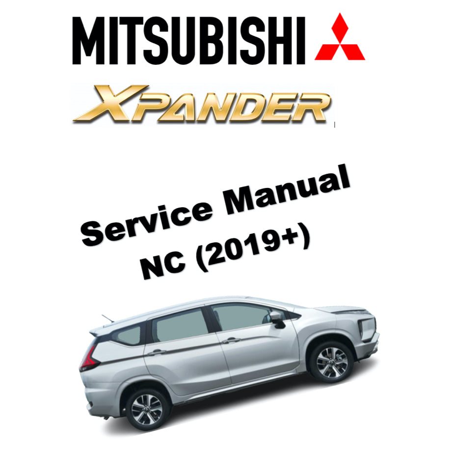 MITSUBISHI XPANDER NC (2019-2023) SERVICE WORKSHOP MANUAL