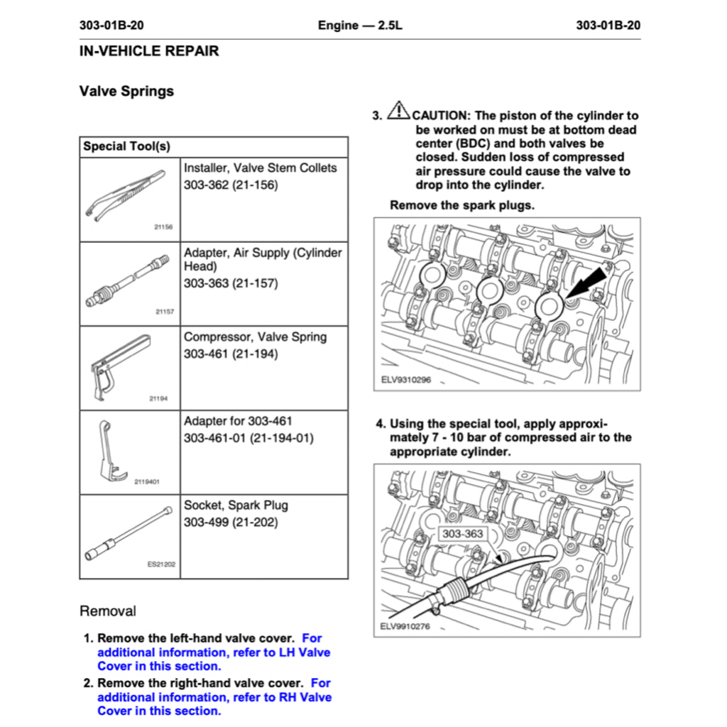 FORD MONDEO MK3 (2000-2007) SERVICE WORKSHOP MANUAL - Image 7