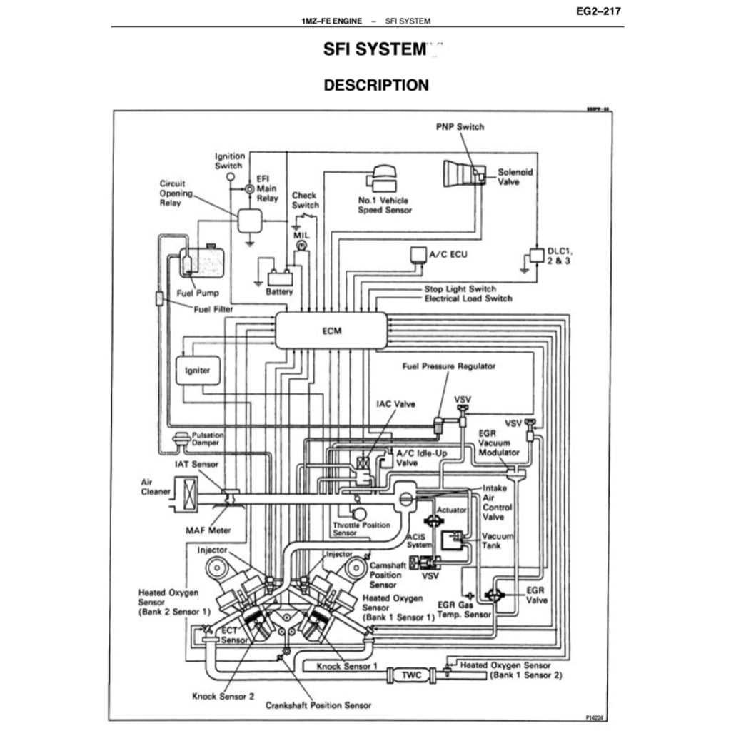 TOYOTA ENGINE 1MZ-FE SERVICE REPAIR WORKSHOP MANUAL - Image 4
