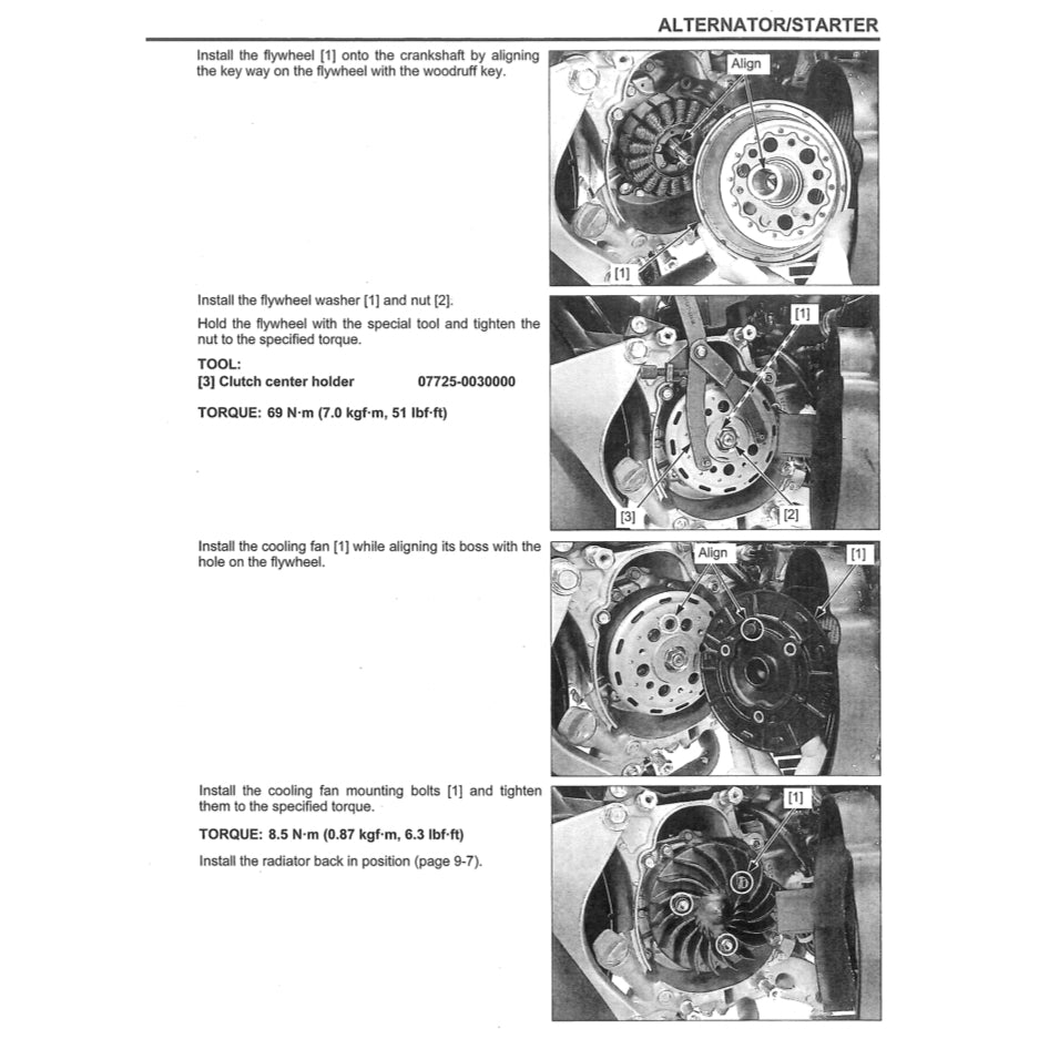 HONDA PCX150 V2 (2013-2018) SERVICE WORKSHOP MANUAL + PARTS CATALOGUE - Image 7